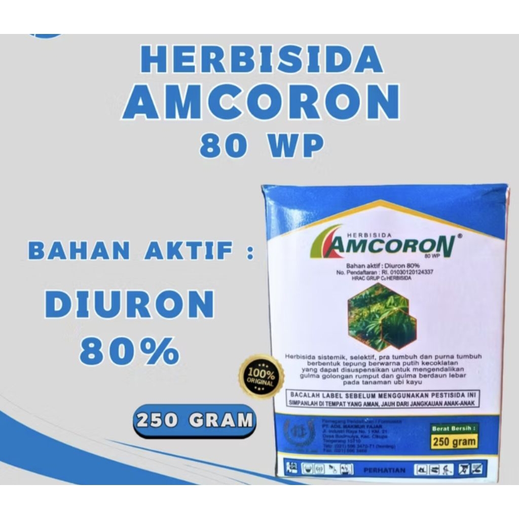 AMCORON 80 WP 250GRAM HERBISIDA PEMBASMI RUMPUT