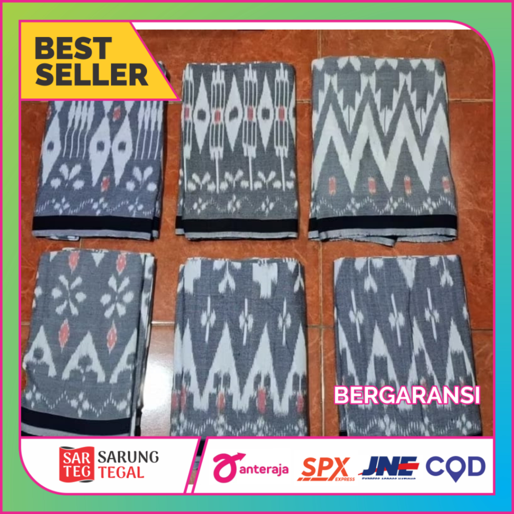 Sarung Tenun Goyor Botol Sarung Tenun Gloyor Cap Botolan ATBM Standar Dewasa Asli Sarung Tenun Goyor