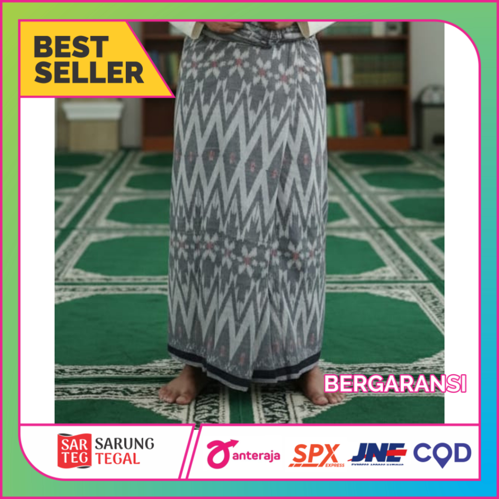 Sarung Tenun Goyor Botol Sarung Tenun Gloyor Cap Botolan ATBM Standar Dewasa Asli Sarung Tenun Goyor
