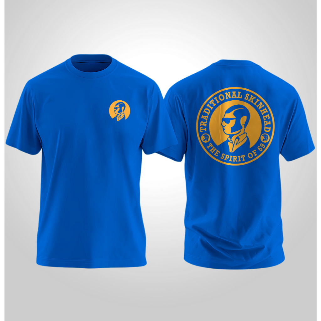 Baju Kaos Tshirt Traditional Skinhead Reggae