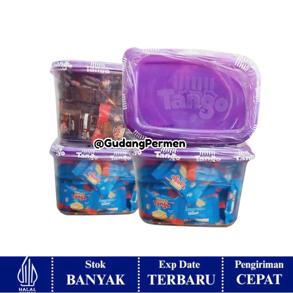 KARTONAN Tango Sealware Isi 6 Toples / Tango Wafer Mini Lebaran
