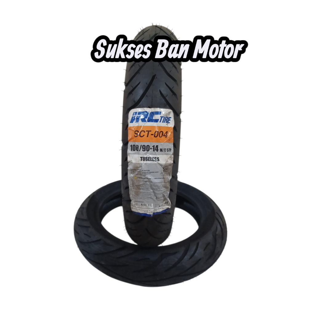 Ban IRC 100/90-14 SCT-004 Tubeless