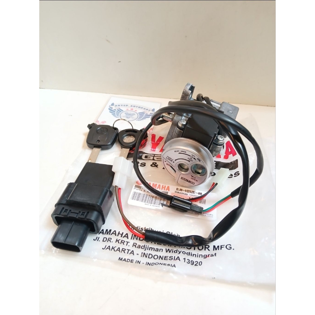 KEY SET ASSY YAMAHA FINO FI 125 MODUL REMOTE BERKUALITAS