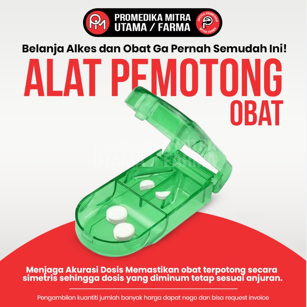 Alat Pemotong Obat /tablet cutter alat pemotong pil | Alat Pemotong Obat Portable