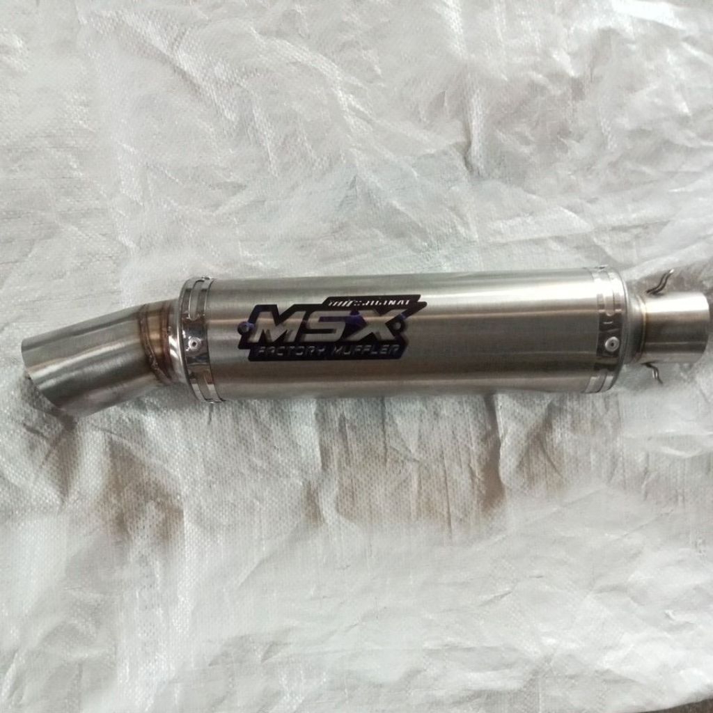Selencer knalpot original msx corong thailand jrm slincer knalpot jrm 50mm