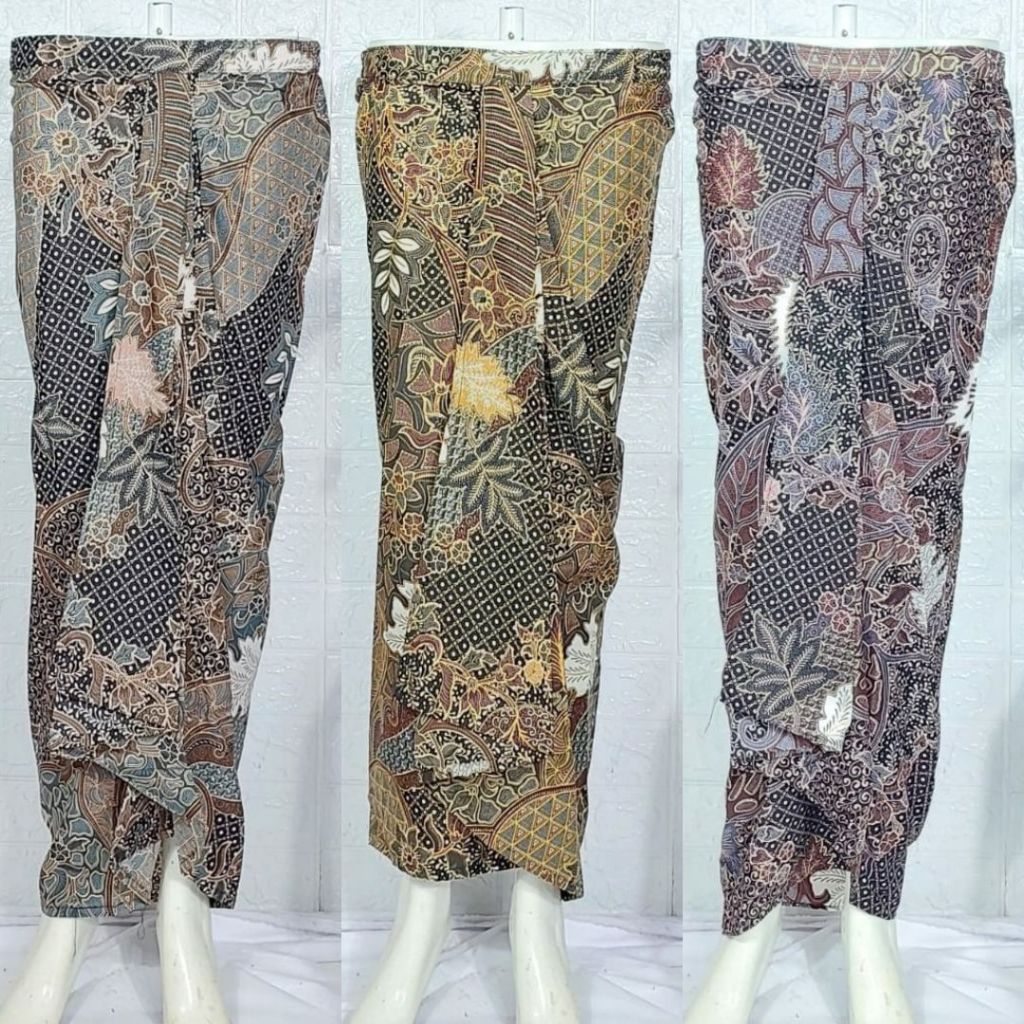 Rok Instan Batik Rumbai / Rok Rempel Batik Modern Bawahan Kebaya Wanita