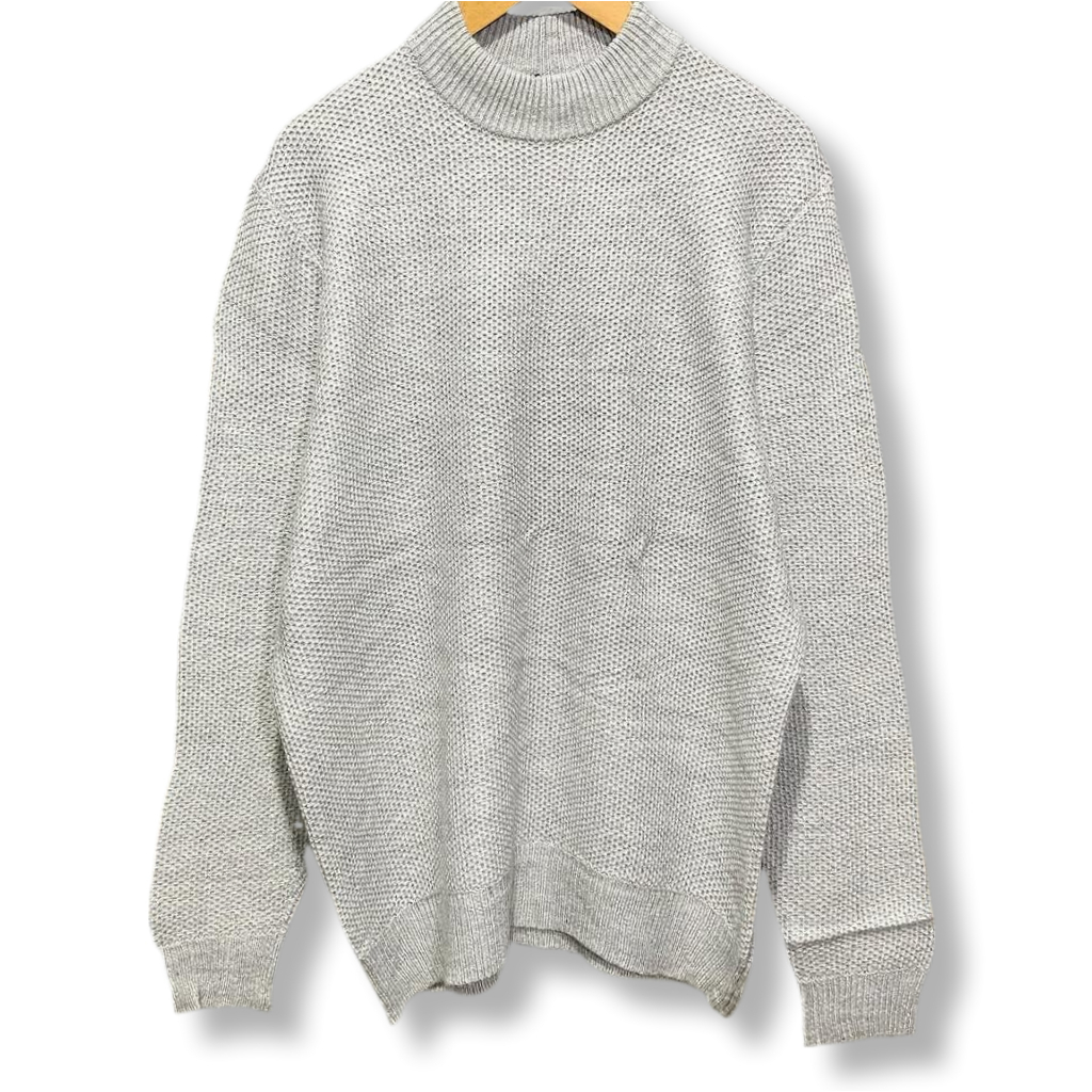 UNIQLO KNITWEAR MOCK NECK SWEATER | RAJUT | OUTERWEAR | XSTOB