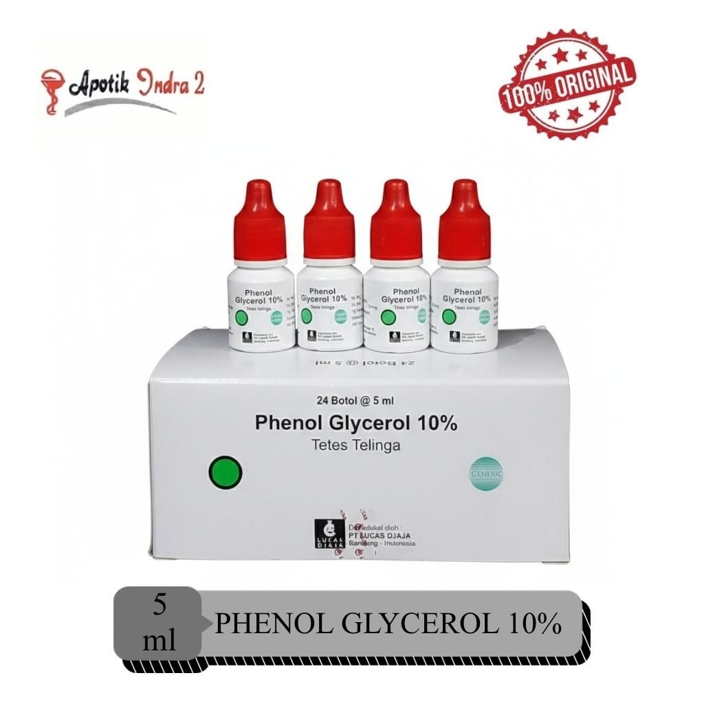 Phenol Glycerol 10% Obat Tetes Telinga