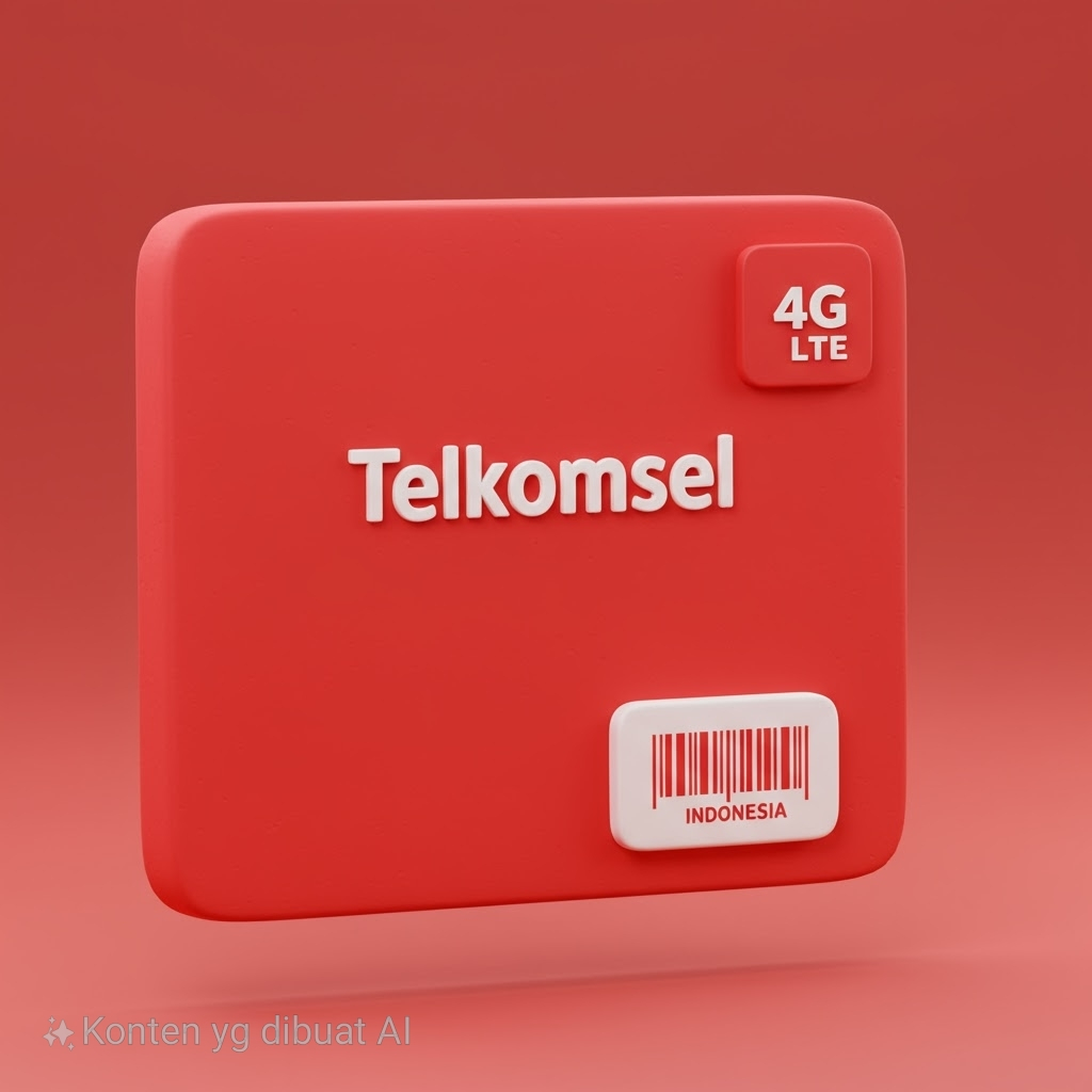 Kartu Perdana Telkomsel murah prabayar isi kuota 3gb murah(SEGEL)