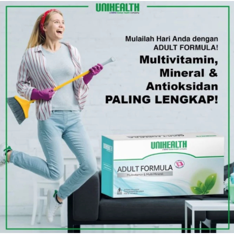 ADULT FORMULA Unihealth Suplemen Dewasa dengan Vitamin & Mineral