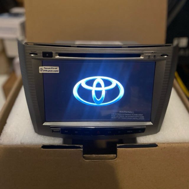 head unit oem toyota avanza 2013-2016