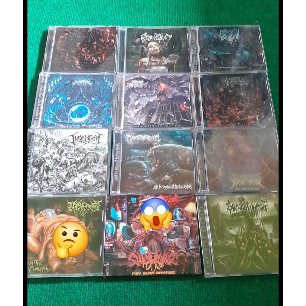 Cd band metal slamming, brutal death