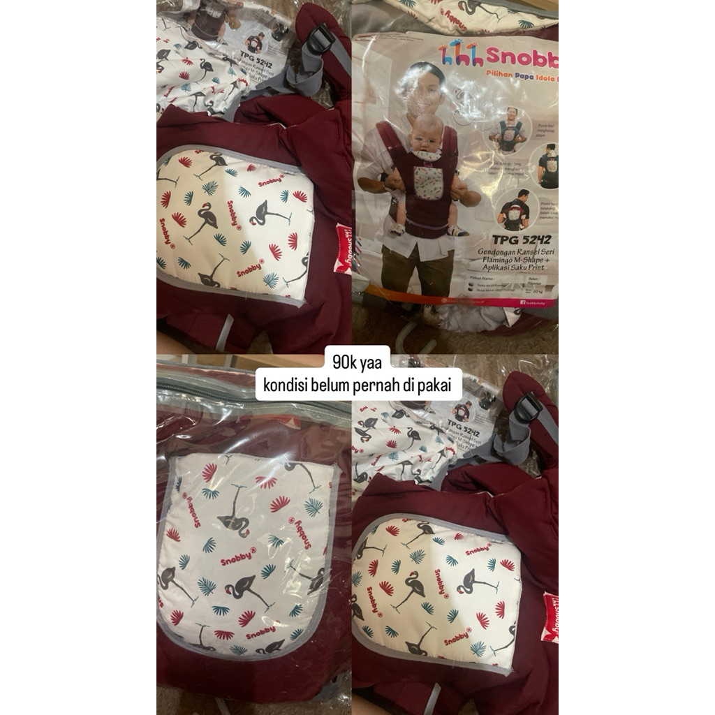 Snobby | gendongan snobby | gendongan Mshape