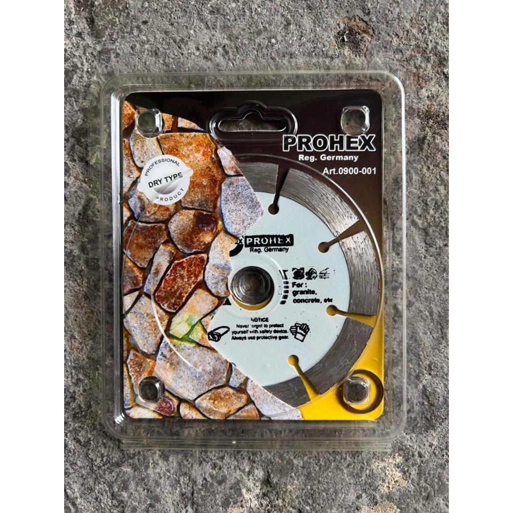 PROHEX Mata Gerinda Potong Diamond Dry Type – Untuk Beton & Granit