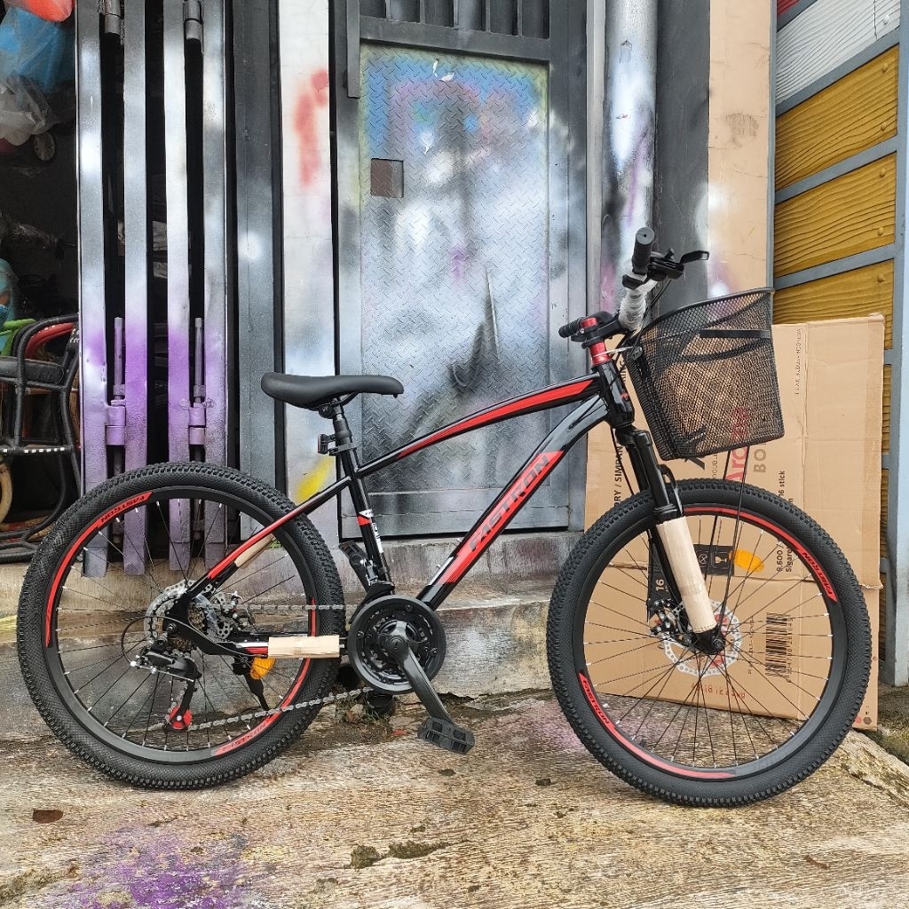 sepeda gunung mtb 24 in Fastron 7 speed