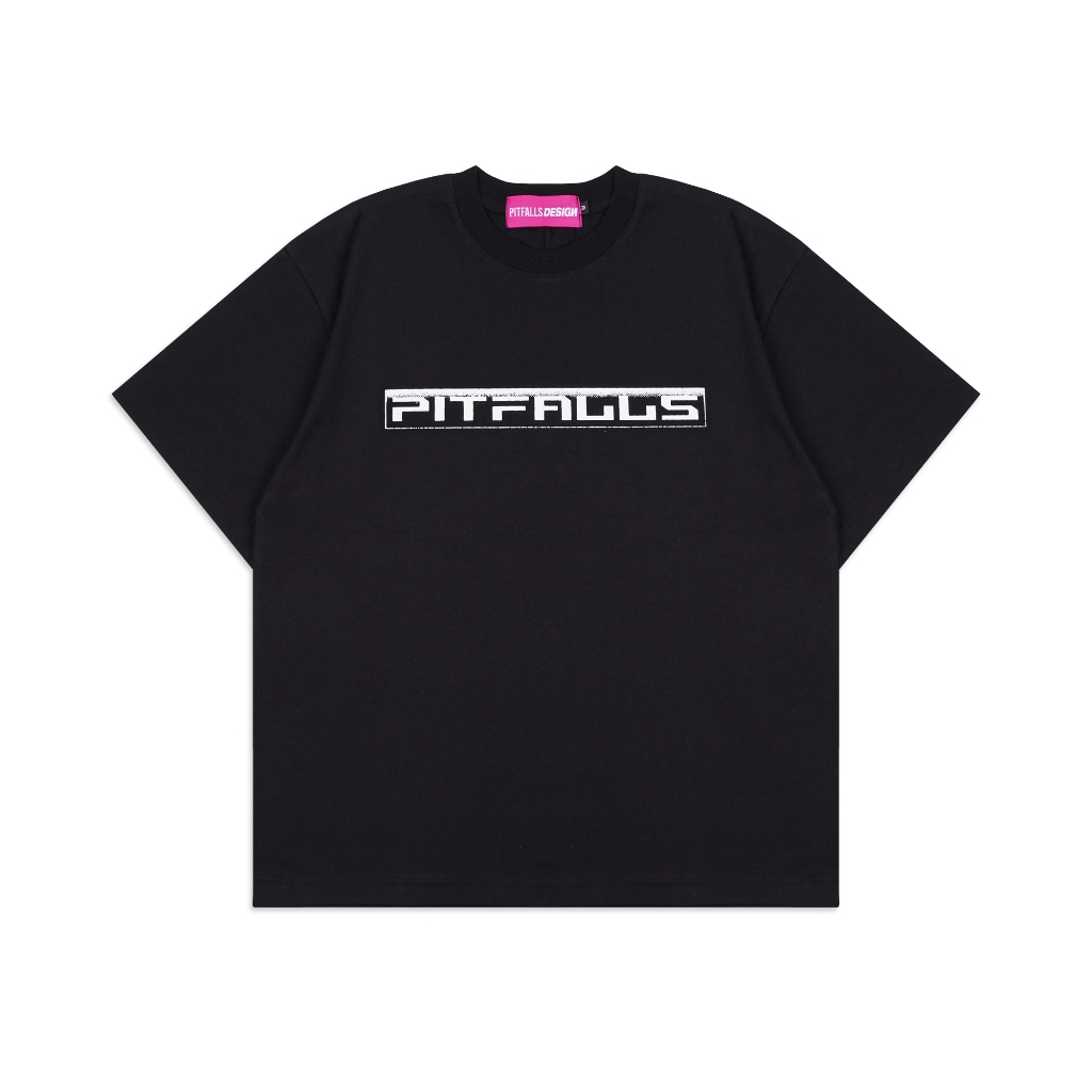 Tshirt Heavyweight PitfallsDesign | Kaos Hitam Putih Chaos Theory