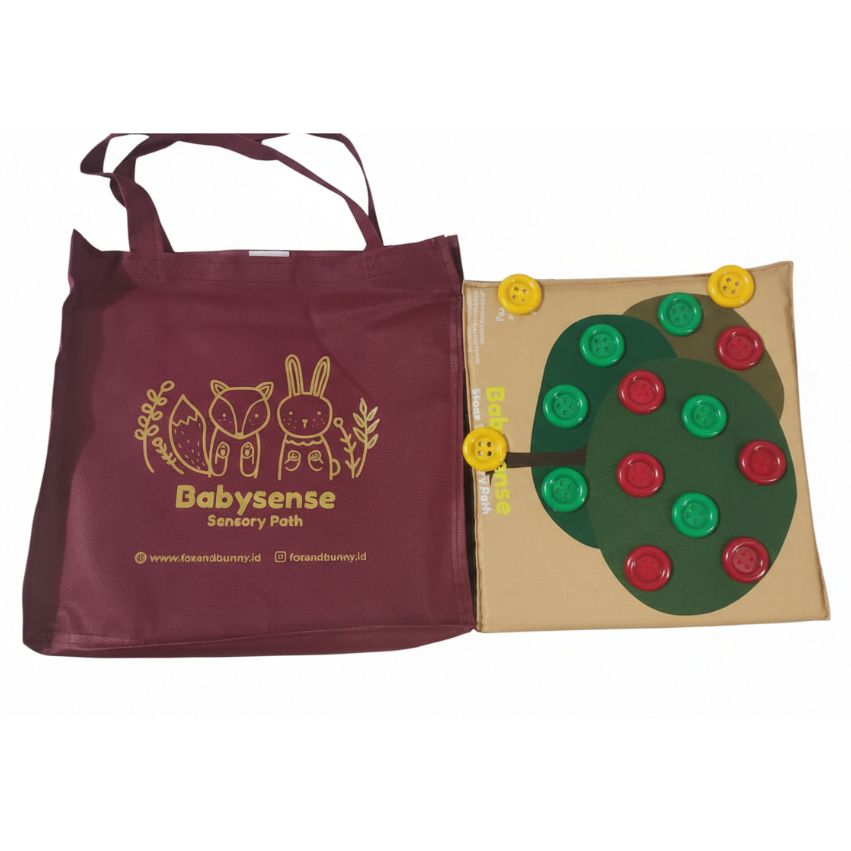 Preloved - Fox And Bunny Sensory Path / Edukasi Sensori Peraba Anak (Stage 1)