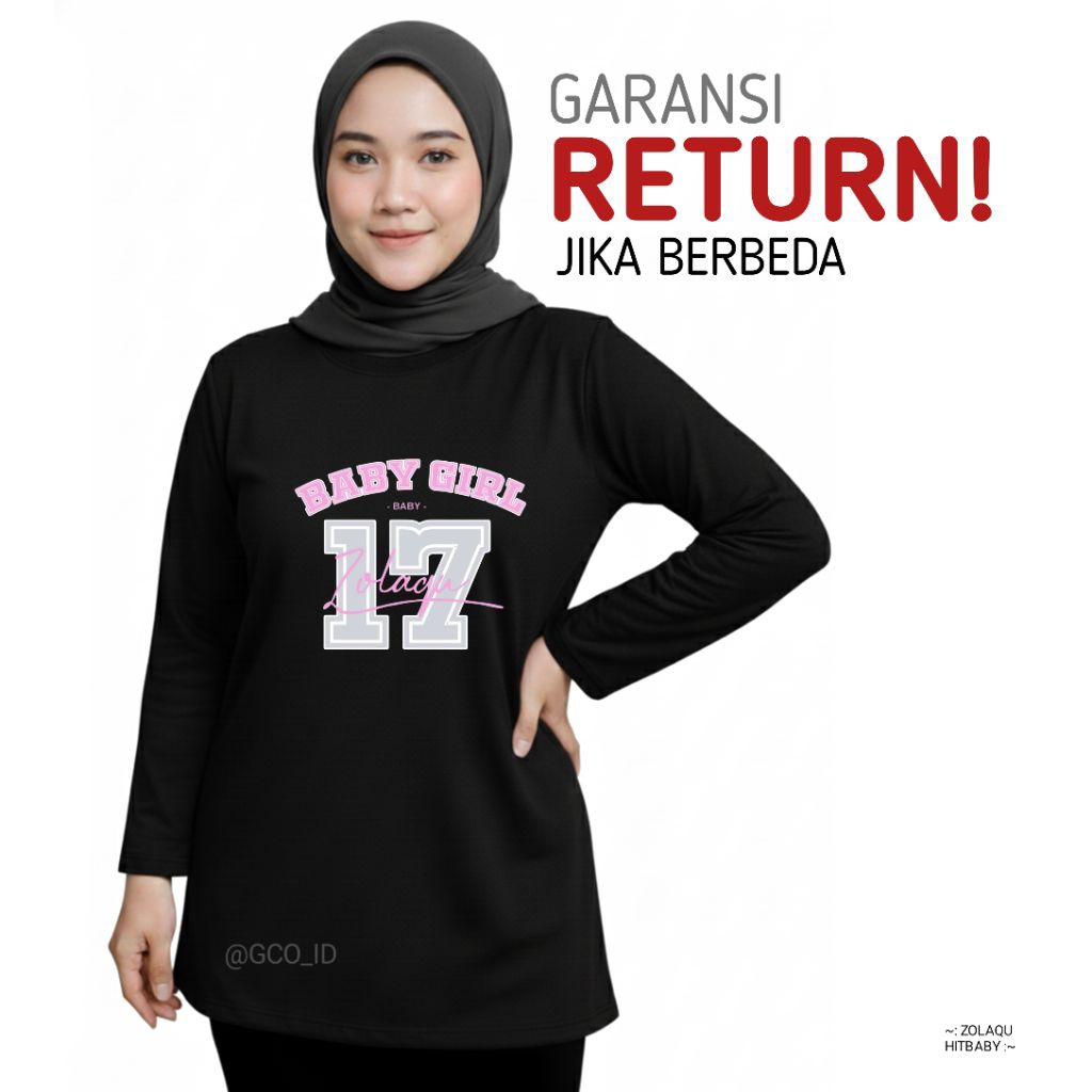 Kaos Harian Nyaman Zolaqu Original Terbaru 2026 Asli Katun 24s Tebal Adem dan Tidak Nerawang Hitam