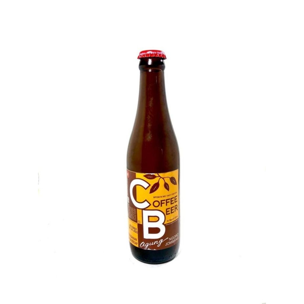 Minuman Bersoda Agung Ngoro 1 Dus - Coffee Beer 320ml, Bebas Alkohol, Cocok untuk Santai, Disajikan 