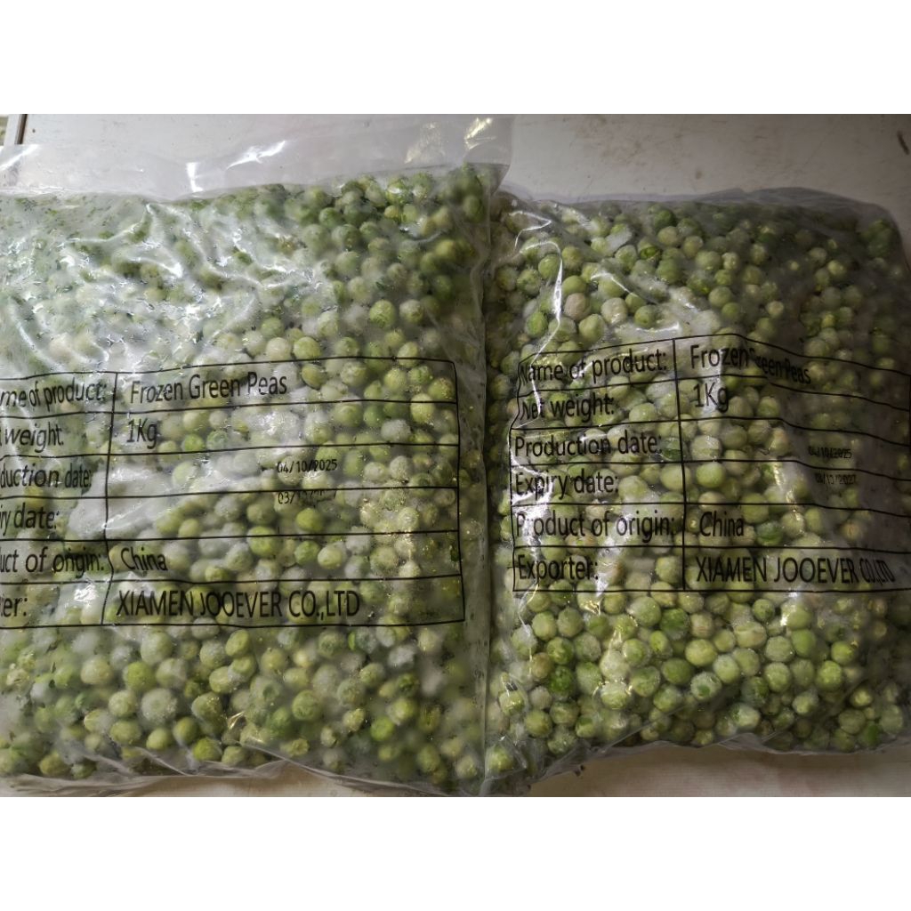 1KG KACANG POLONG FROZEN | GREEN PEAS FROZEN