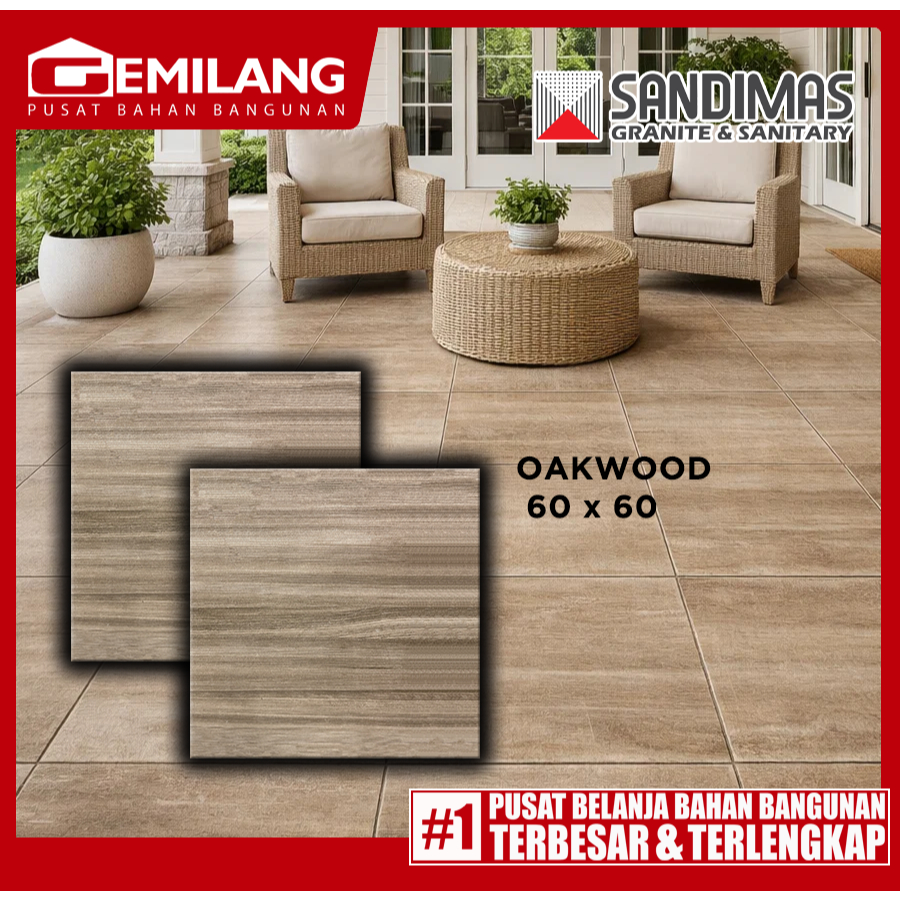 SANDIMAS GRANIT OAKWOOD 60 x 60