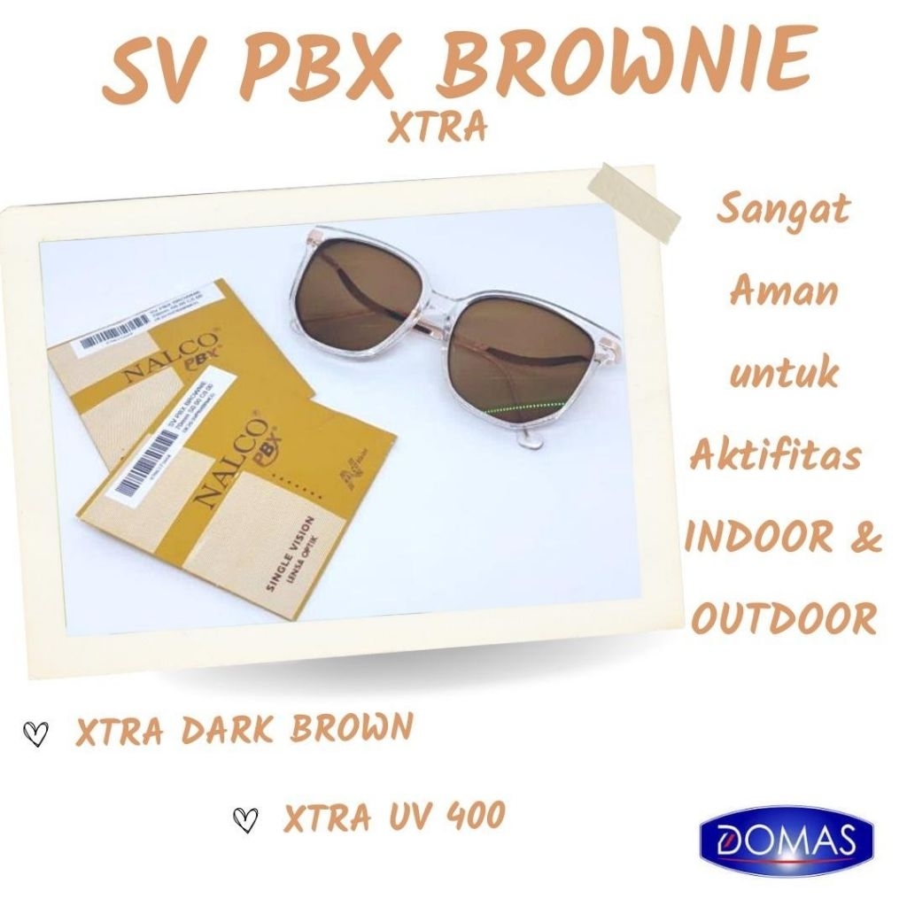 sv pbx browni coklat index 1.56