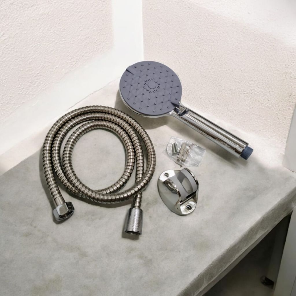 HAND SHOWER KAMAR MANDI/SET HAND SHOWER KAMAT MANDI/HAND SHOWER STAINLESS/SHOWER MANDI SET KOMPLIT M