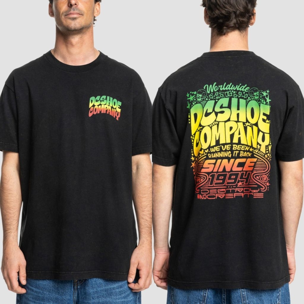 Kaos tshirt DC api fire