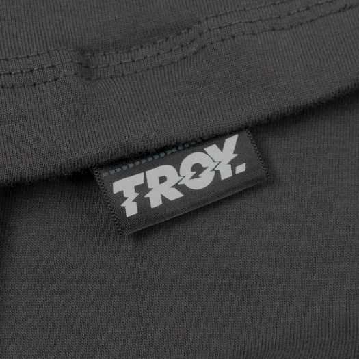 Troy Company T-shirt Dark Grey Dreex - Kaos Lengan Pendek Kaos Abu Gelap MTD 3409