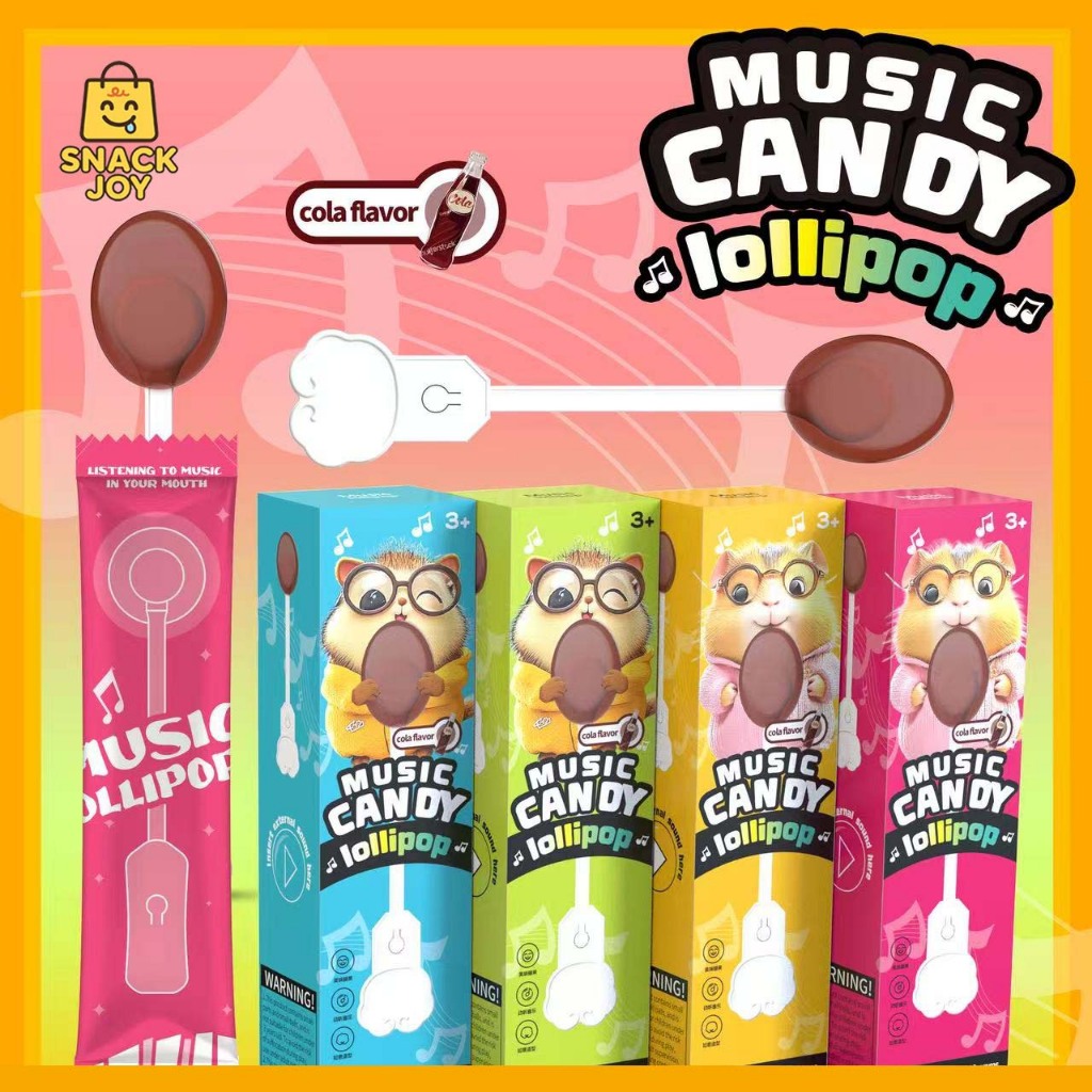 SNACKJOY/Kapibara Lolipop Musik/Ruyi style Music Lollipop /Candy Toys