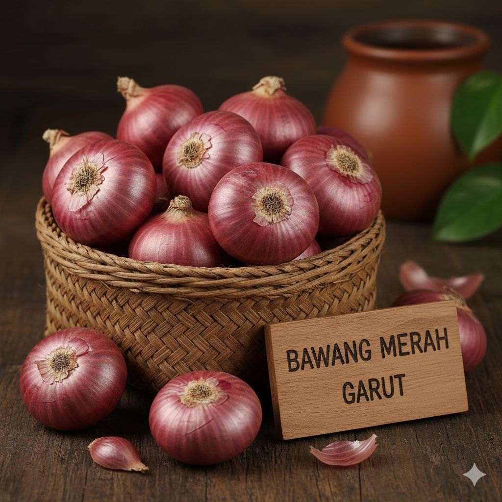 Bawang Merah India Garut 1 Kg Ukuran Besar