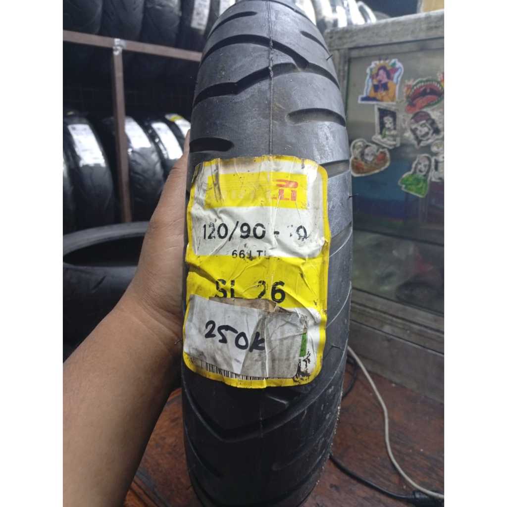 BAN HONDA MONKEY PIRELLI SL 26 RING 10 UKURAN 120 90 10 KODE1417