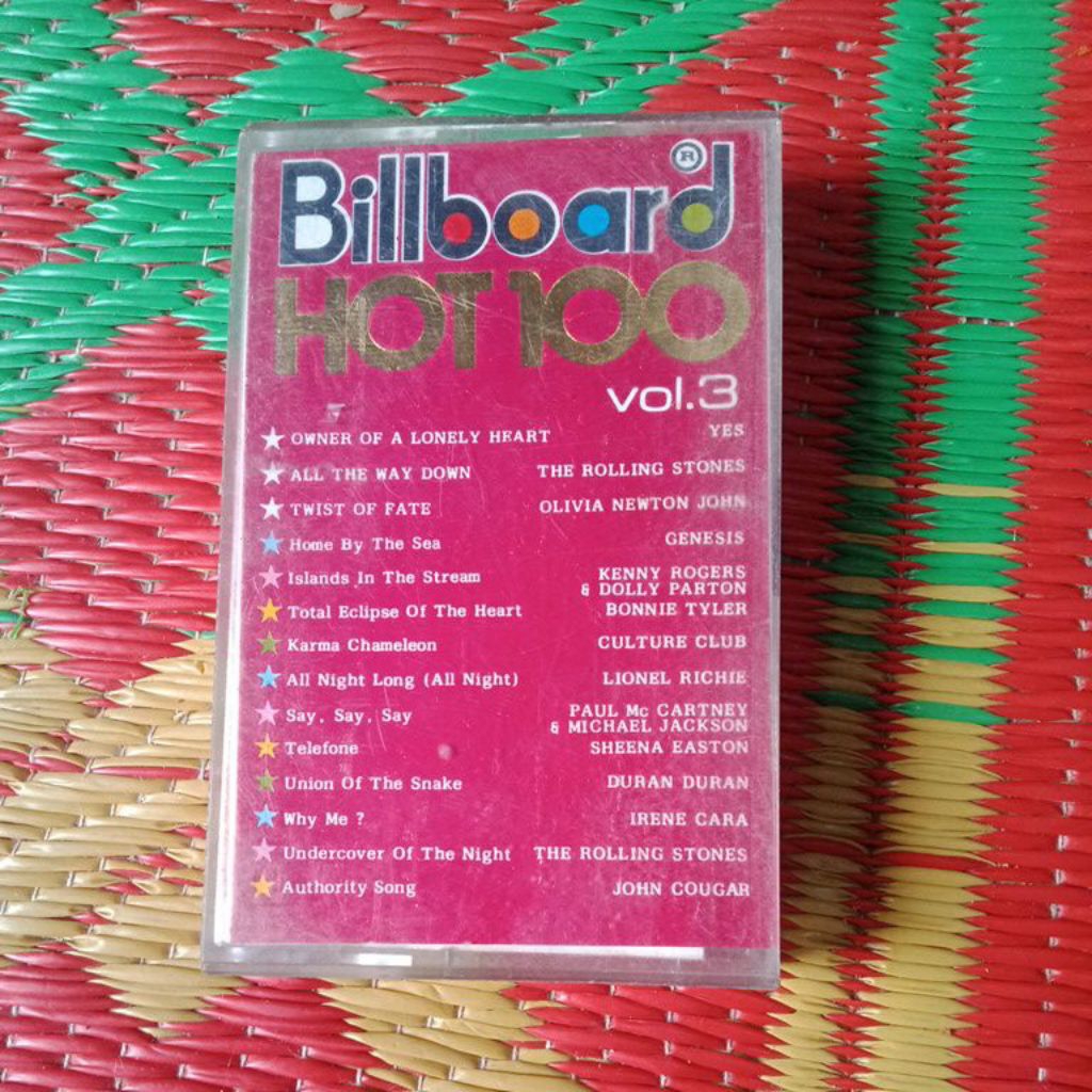 kaset Billboard hot 100 vol.3