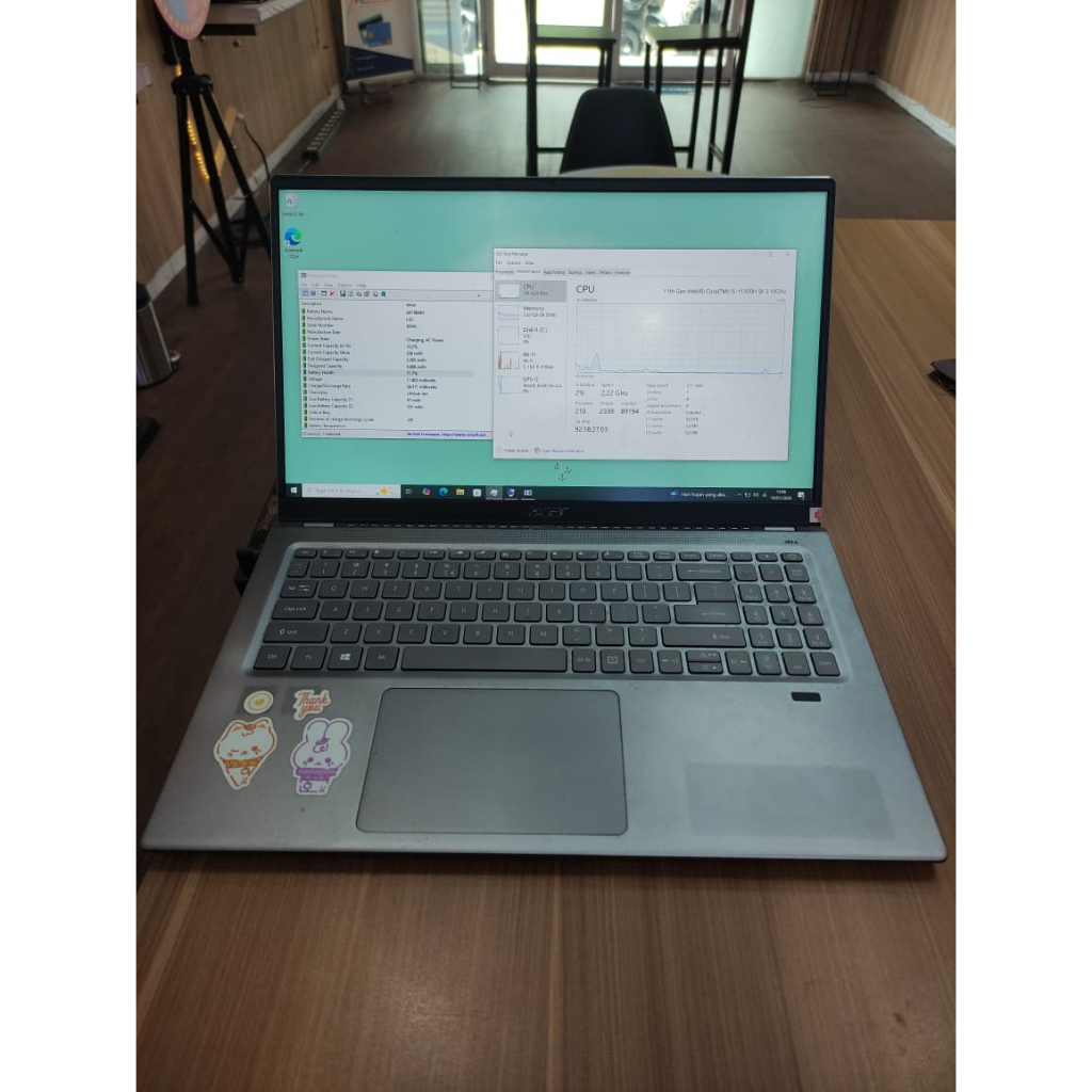 ACER SWIFT 3 SF316 51 I5 GEN 11 INTEL ARIS XE GRAPHICS