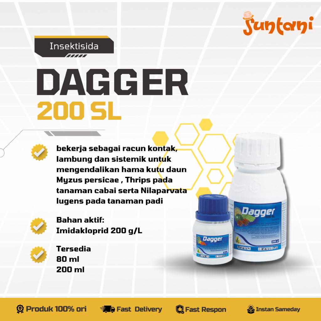 INSEKTISIDA DAGGER 200 SL 200 ml