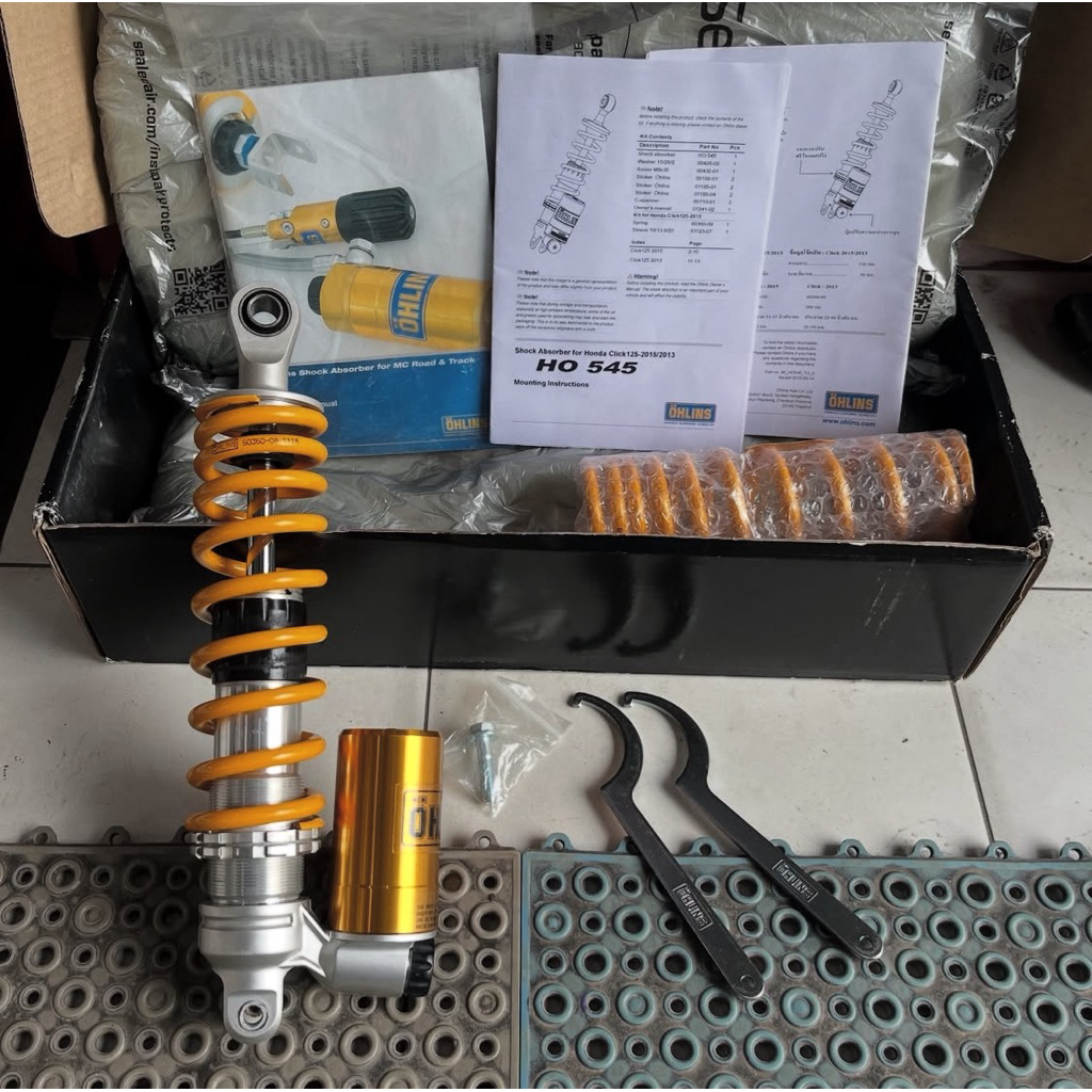 shock ohlins HO 545 vario stylo scoopy