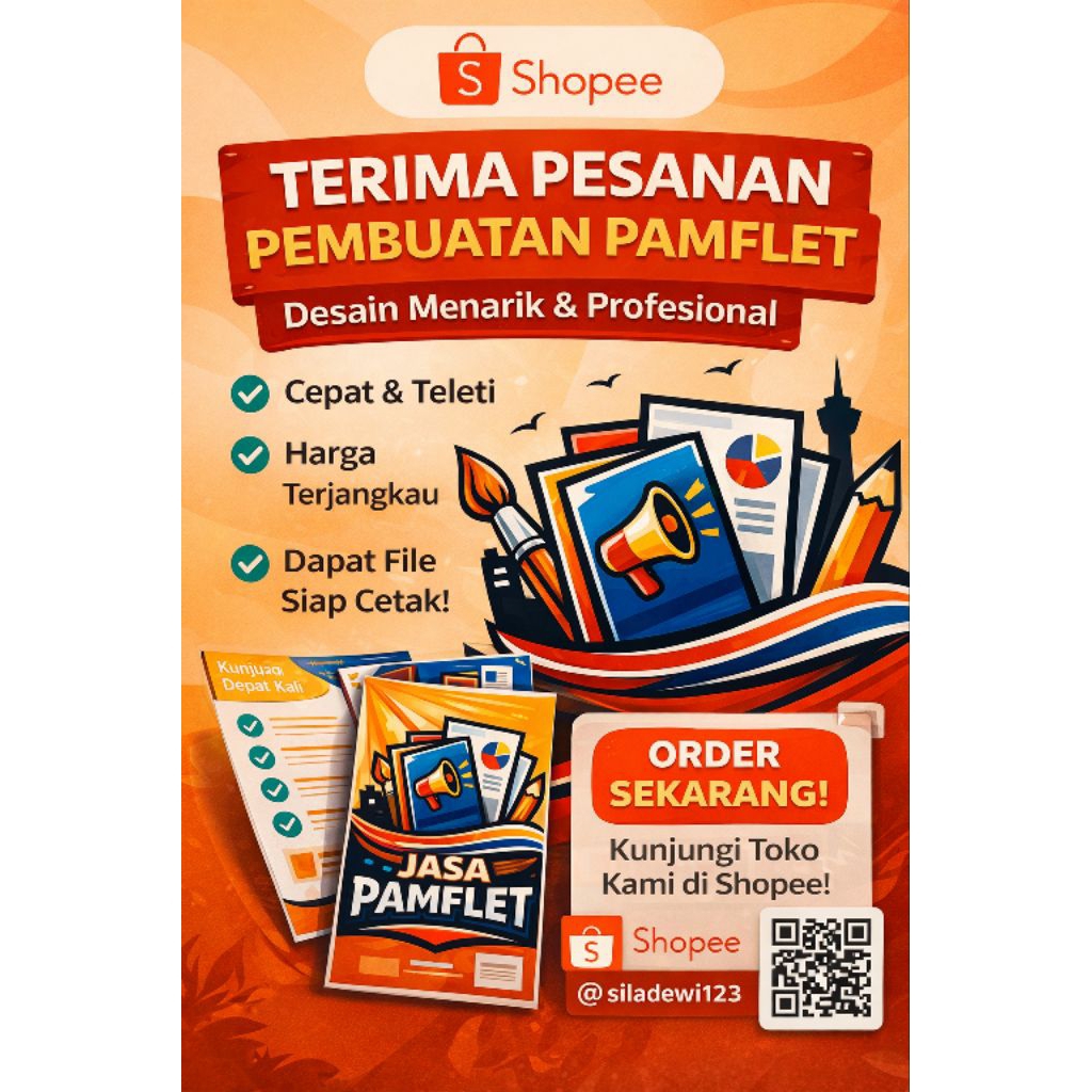 Jasa pembuatan pamflet