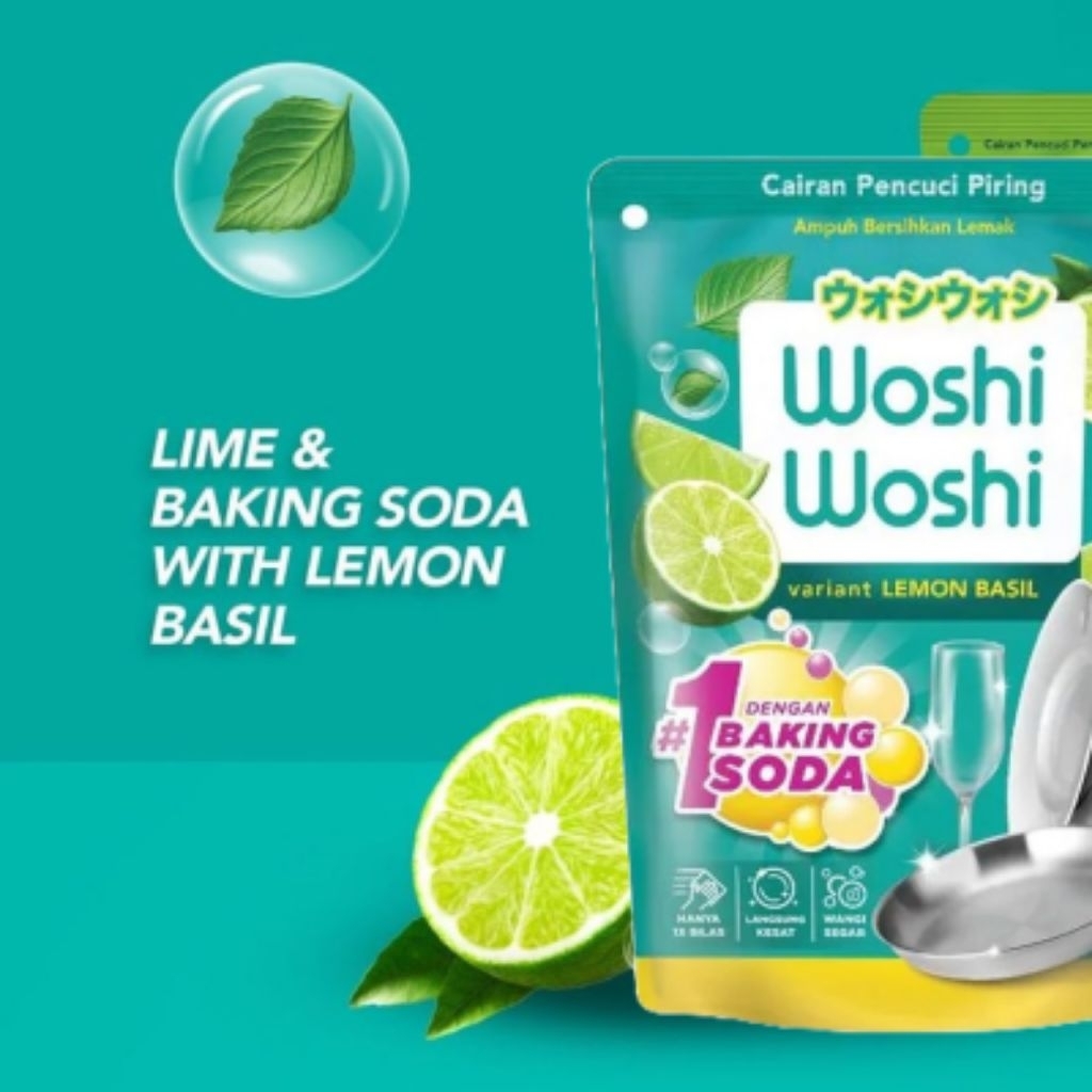 Sabun cuci piring woshi2 1500ml free 400ml