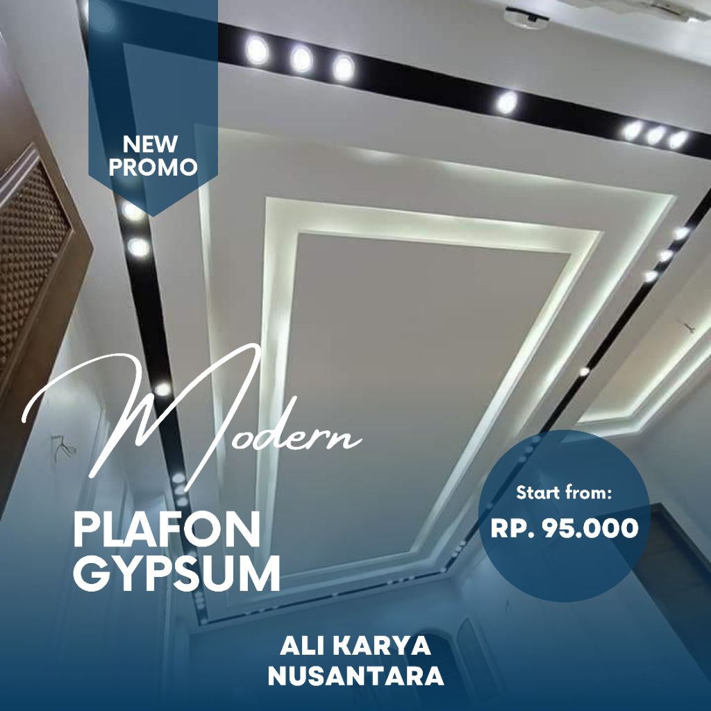 Jasa Pasang Plafon Gypsum Cikarang