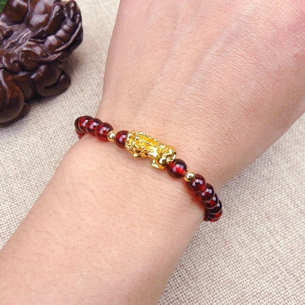 Gelang Pixiu Feng Shui 3D Imitasi