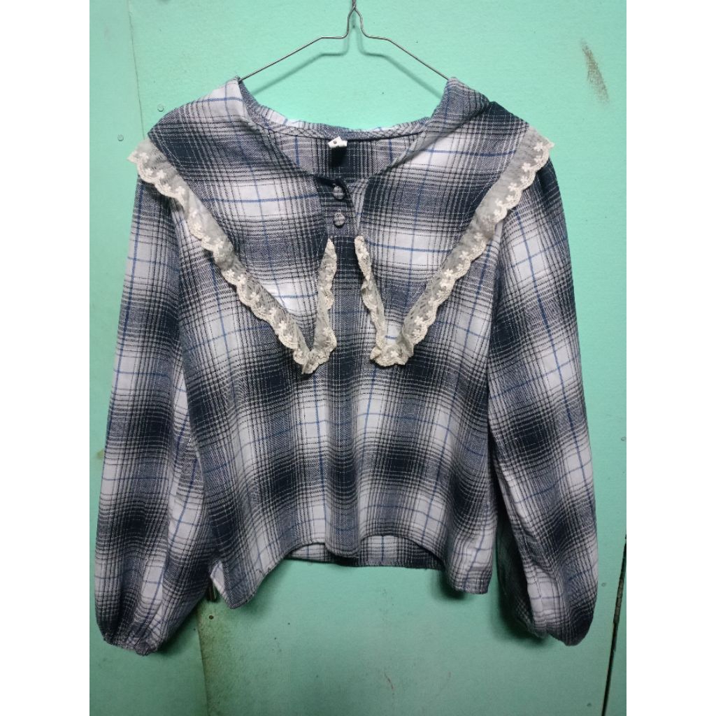 preloved blouse sailor lucu