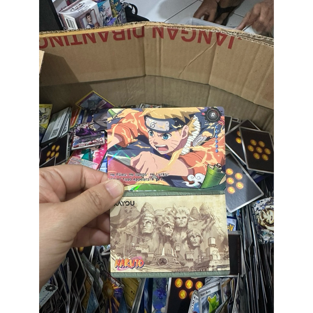 kartu bulk ccg naruto kayou original