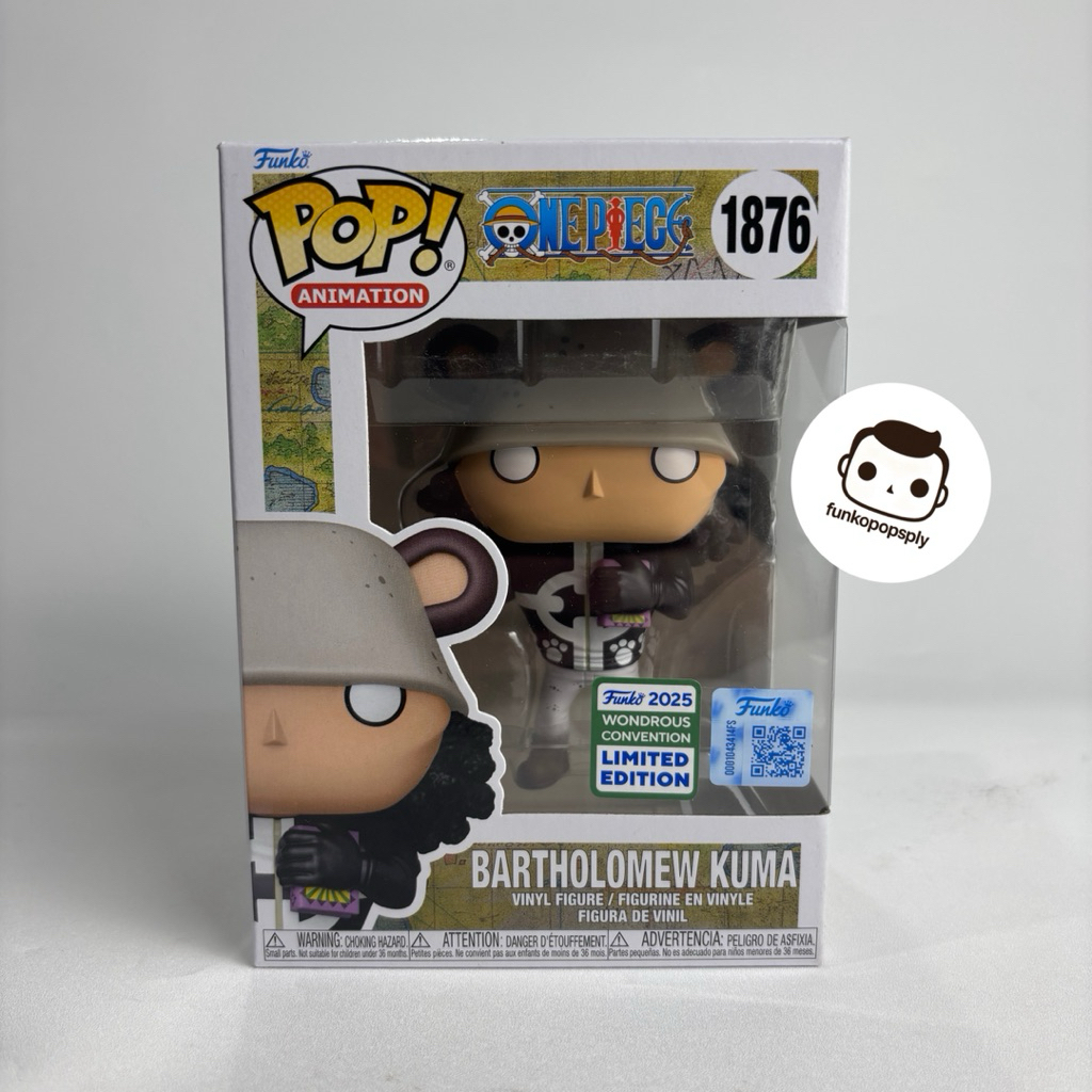 Funko Pop BARTHOLOMEW KUMA WCLE Shared Exclusive One Piece