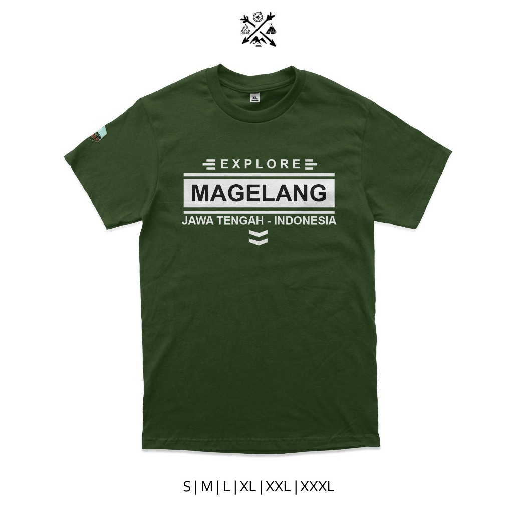 Kaos explore magelang kaos dolan magelang combed 24s