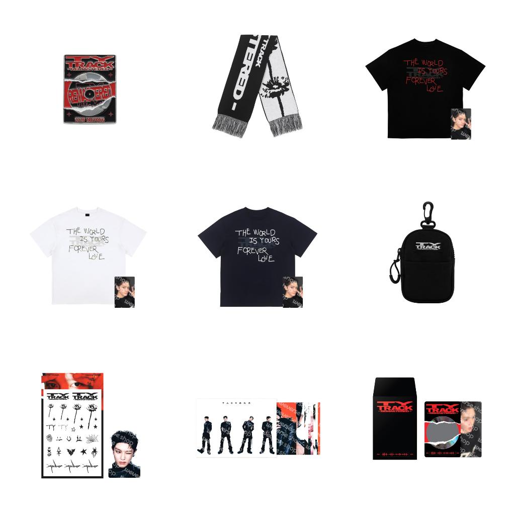 2026 TAEYONG CONCERT - TY TRACK - REMASTERED MD (Slogan / T-Shirt/ Running Set / Carabiner / Binder 