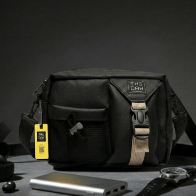 Tas Selempang Pria Anti Air - Sling Bag Cowok Distro Keren