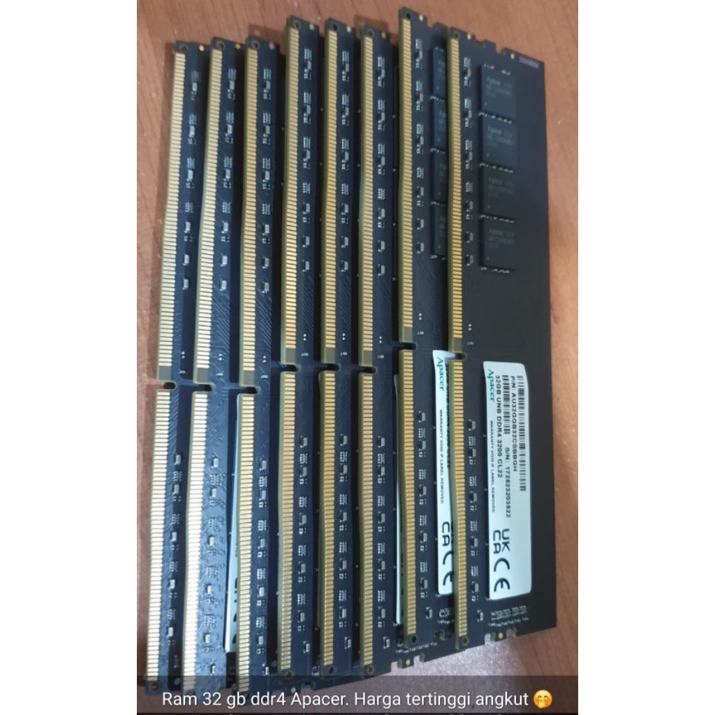 ram apacer ddr4 32Gb