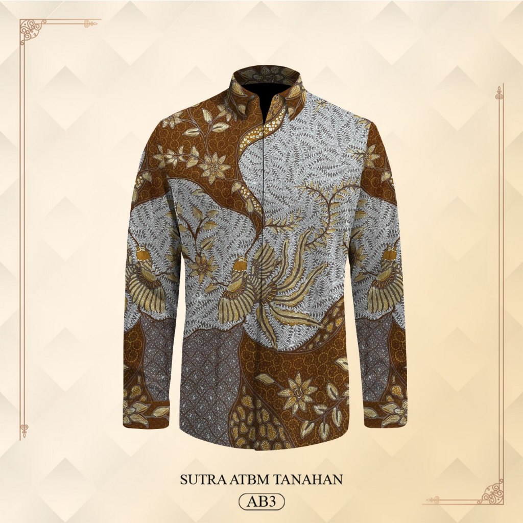 Kemeja pria batik tulis original batik pria lengan panjang jumbo xxxl pria Kemeja batik anak muda Ba