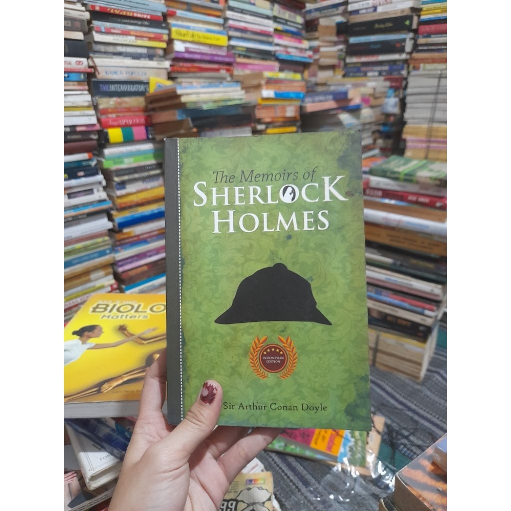 The Memoir of Sherlock Holmes by Conan Doyle Novel Preloved Terjemahan