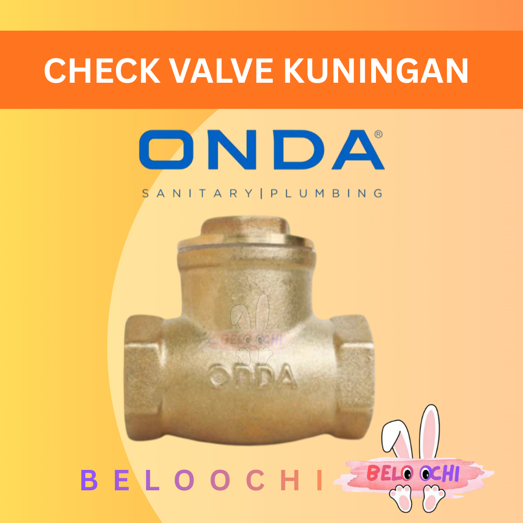 Onda Check Valve Kuningan / Check Valve / Swing Check Valve Onda
